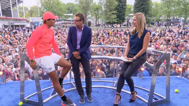 Nadal sur un éventuel choc contre Federer: "C'est peut-être le match qui nous manque" Nadal sur un éventuel choc contre Federer: "C'est peut-être le match qui nous manque"