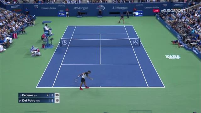 ‘Crushing blow!’ – Juan Martin del Potro forehand rips past Roger Federer ‘Crushing blow!’ – Juan Martin del Potro forehand rips past Roger Federer