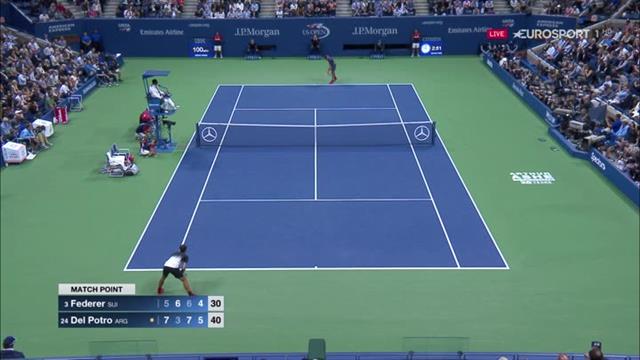 Match point: Juan Martin del Potro ousts Roger Federer Match point: Juan Martin del Potro ousts Roger Federer