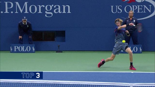 Top-5-Punkte: Unfassbarer Winkel! Rublev kontert Nadal Top-5-Punkte: Unfassbarer Winkel! Rublev kontert Nadal