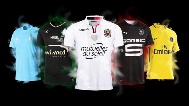 Notre classement des maillots « extérieur » : Nice nous a touchés au coeur