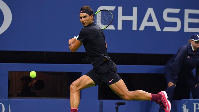 US Open 2017: La felina respuesta de Nadal en la red US Open 2017: La felina respuesta de Nadal en la red