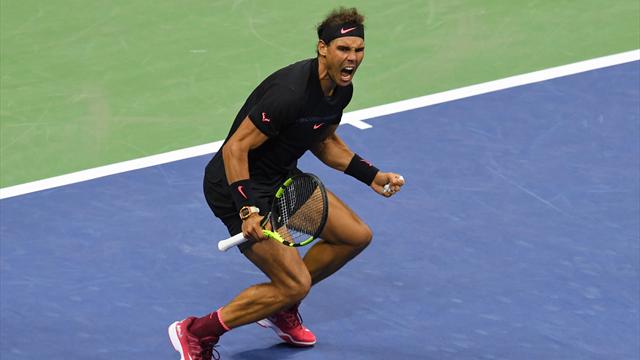 US Open: Matchball! Nadal macht Finaleinzug perfekt US Open: Matchball! Nadal macht Finaleinzug perfekt