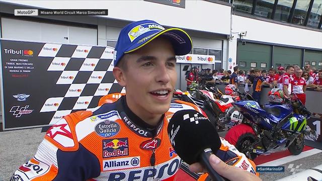 Marquez : "J'étais capable d'aller plus vite mais je devais être patient" Marquez : "J'étais capable d'aller plus vite mais je devais être patient"