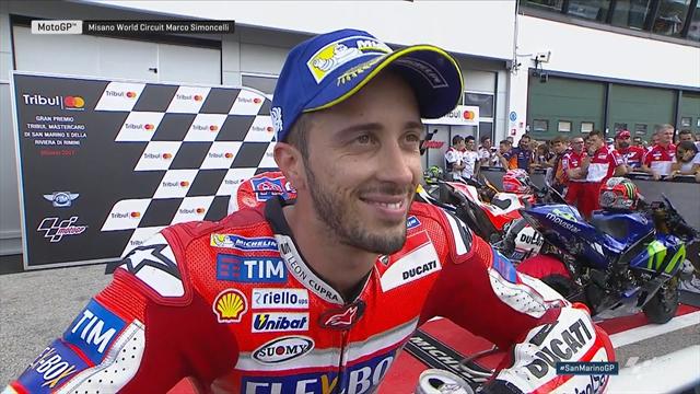 Dovizioso : "Un tour pas parfait, mais bon" Dovizioso : "Un tour pas parfait, mais bon"