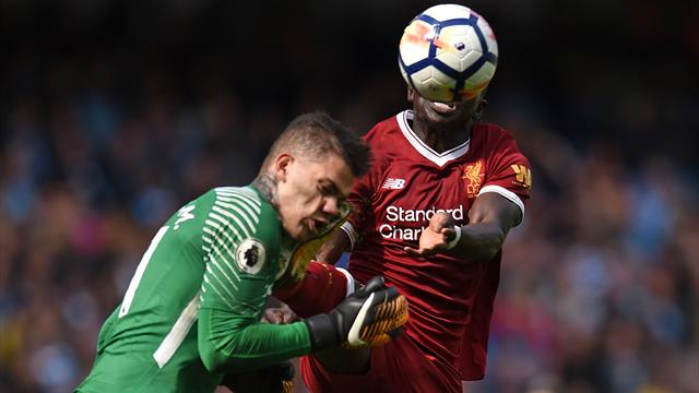 Les marques impressionnantes sur le visage d’Ederson après le choc avec Mané