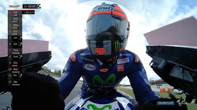 Chute de Marquez, pole de Viñales : la fin de la qualif sentait le K.-O. à Misano Chute de Marquez, pole de Viñales : la fin de la qualif sentait le K.-O. à Misano