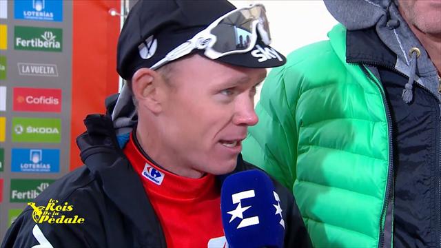 Froome : "Je voulais gagner mais Alberto était très fort" Froome : "Je voulais gagner mais Alberto était très fort"