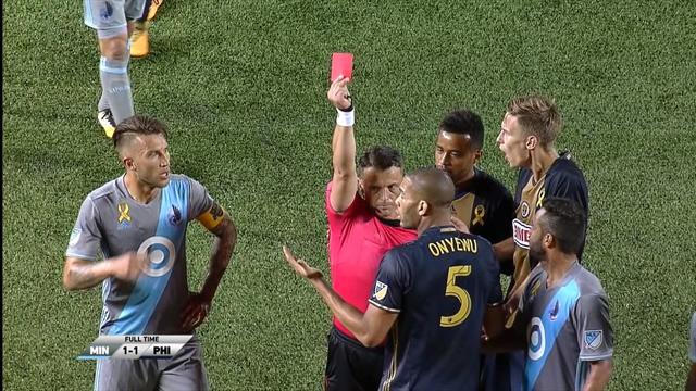 MLS-Highlights: Platzverweis gegen Philadelphia-Spieler zurückgenommen MLS-Highlights: Platzverweis gegen Philadelphia-Spieler zurückgenommen