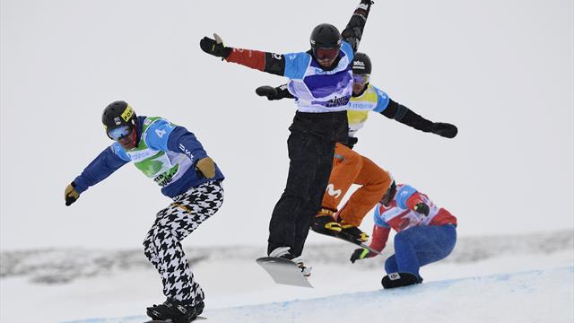 Deutsche Snowboardcrosser fahren beim Weltcup-Auftakt hinterher