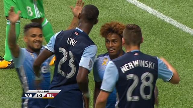 Vancouver Whitecaps-Real Salt Lake 3-2, gli highlights Vancouver Whitecaps-Real Salt Lake 3-2, gli highlights