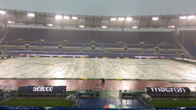 Roma, l'allerta meteo non dà tregua: la gara con il Verona è a rischio