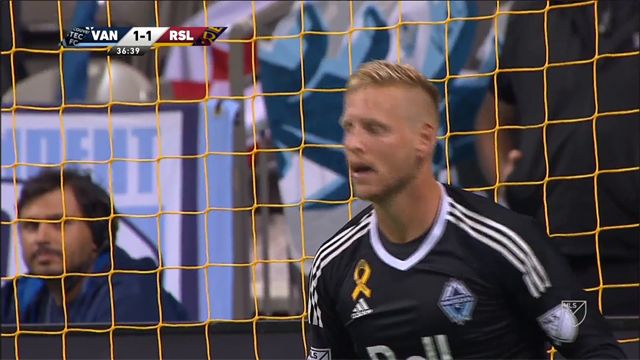 El tremendo error de Ousted en el Vancouver-Salt Lake de la MLS El tremendo error de Ousted en el Vancouver-Salt Lake de la MLS