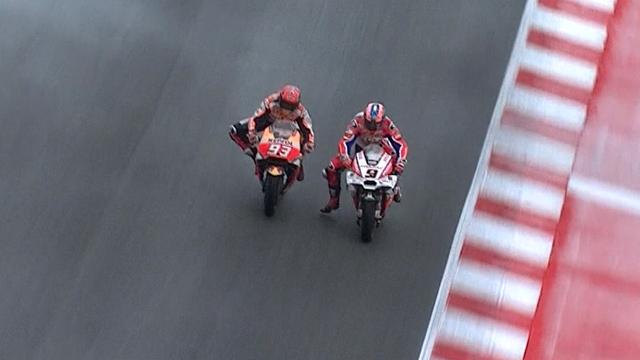 Márquez bleibt im Regen cool: Die Highlights der MotoGP Márquez bleibt im Regen cool: Die Highlights der MotoGP