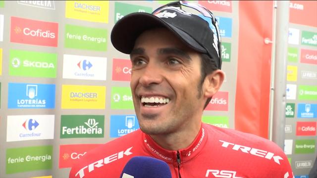 La Vuelta 2017: Contador, muy emocionado tras derrotar L'Angliru La Vuelta 2017: Contador, muy emocionado tras derrotar L'Angliru
