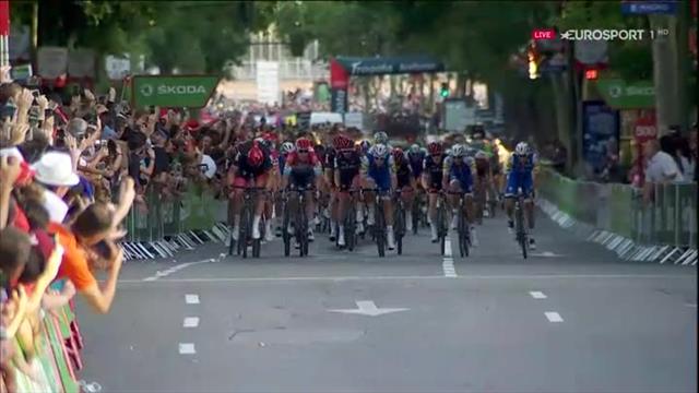 Froome kämpft am Zwischensprint: Jeder Punkt zählt... Froome kämpft am Zwischensprint: Jeder Punkt zählt...