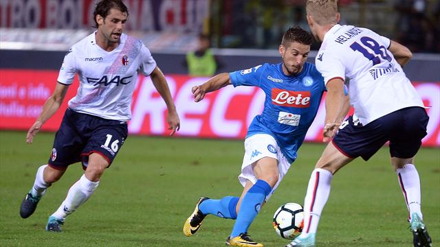 Le pagelle di Bologna-Napoli 0-3: Callejon decisivo, Pulgar sciagurato