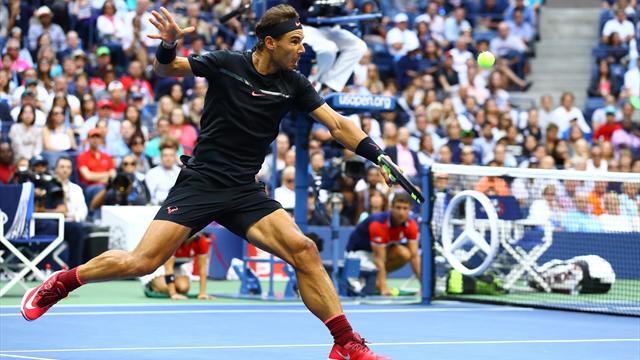 US Open - Top-5-Punkte des Finales: Nadals Monster-Attacke am Netz US Open - Top-5-Punkte des Finales: Nadals Monster-Attacke am Netz