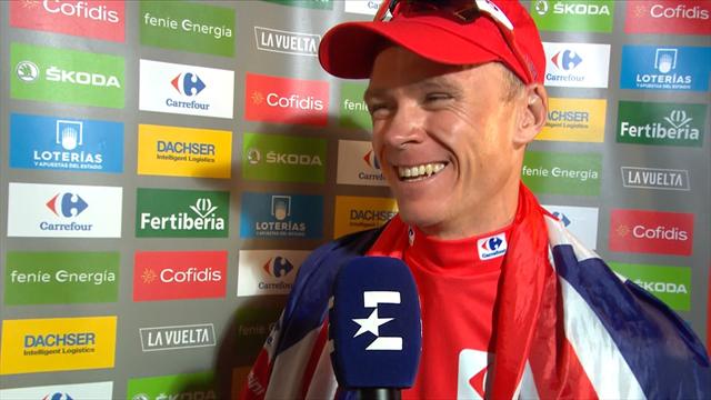 Froome interviewed in Spanish… and he’s not bad! Froome interviewed in Spanish… and he’s not bad!