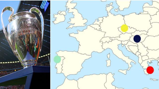 Géo-Ligue des champions : Mais où se situent ces villes, ces pays et même ces stades ?