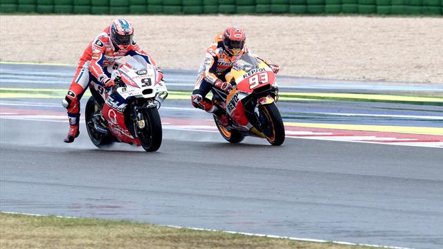 Petrucci : "Marquez a pris des risques incroyables, il n'a pas pensé au championnat"
