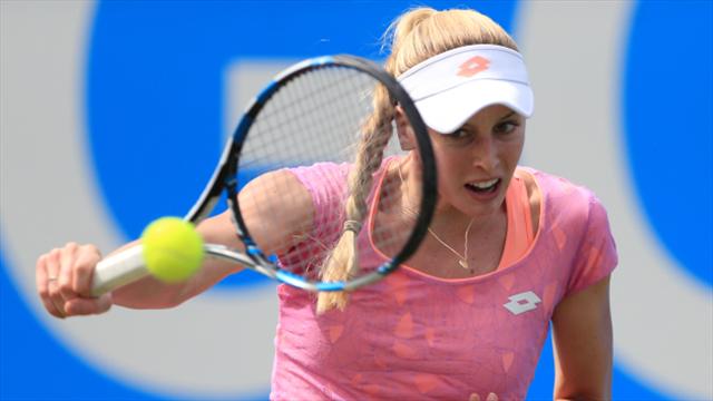 Naomi Broady advances in Quebec