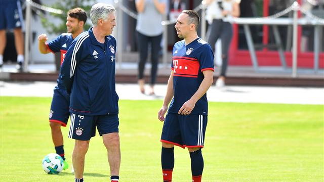 Ancelotti: "Ribéry eine Pause zu geben, war ein Fehler" Ancelotti: "Ribéry eine Pause zu geben, war ein Fehler"