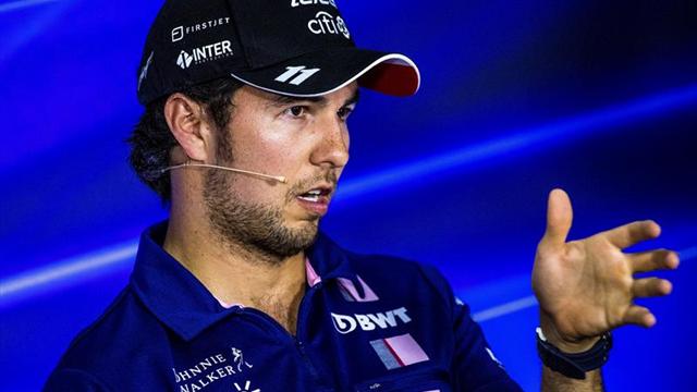 Sergio Pérez: "He estado en los puntos cada vez que he corrido en Singapur"
