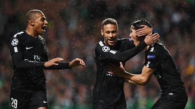 Neymar, Mbappé et Cavani ont marqué : tous les buts de Celtic – PSG en vidéo