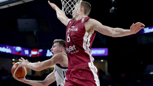 Los 27 puntos de Luka Doncic clasifican a Eslovenia, rival de España en semifinales