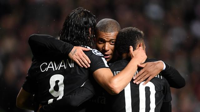 Le #CroisonsLes exceptionnel entre Cavani, Mbappé et Neymar