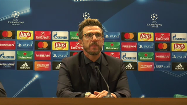 Di Francesco: "Contento perchè la Roma, pur soffrendo, ha retto" Di Francesco: "Contento perchè la Roma, pur soffrendo, ha retto"
