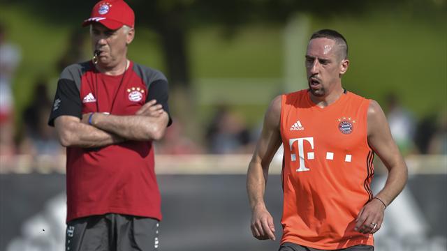 Ancelotti nach Ribéry-Ausraster: "Kann seine Reaktion nicht verstehen" Ancelotti nach Ribéry-Ausraster: "Kann seine Reaktion nicht verstehen"