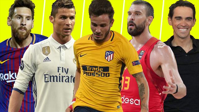 Messi, Cristiano, Saúl y el Atlético, Marc Gasol y Contador, los nombres del día Messi, Cristiano, Saúl y el Atlético, Marc Gasol y Contador, los nombres del día