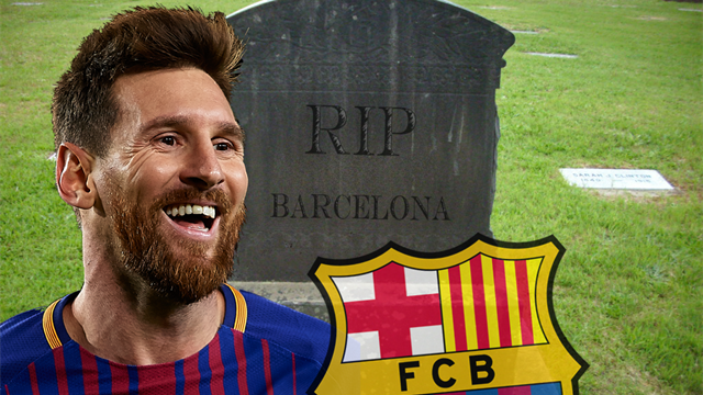 Ready to write off Barcelona? Don’t be stupid – they have Lionel Messi Ready to write off Barcelona? Don’t be stupid – they have Lionel Messi