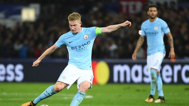 Guardiola hails De Bruyne as ‘one of the best’ he’s seen