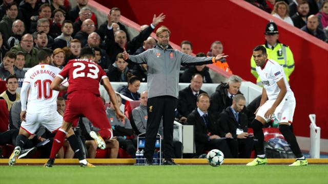 Liverpool boss Jurgen Klopp plays down full-time row with Sevilla coaches