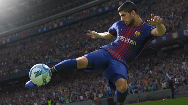 PES 2018 est bien paré pour détrôner FIFA
