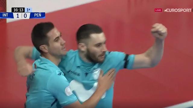 LNFS, Inter Movistar-Peñíscola: Gadeia hace el primer gol del vigente campeón en Liga LNFS, Inter Movistar-Peñíscola: Gadeia hace el primer gol del vigente campeón en Liga