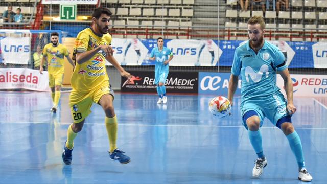 LNFS, Movistar Inter-Peñíscola: Goleada para empezar con buen pie (5-1)