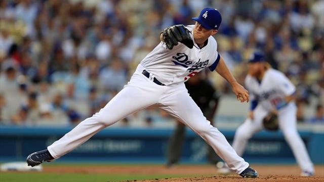 7-0. Wood trabaja sólido y los Dodgers siguen a la caza de la División
