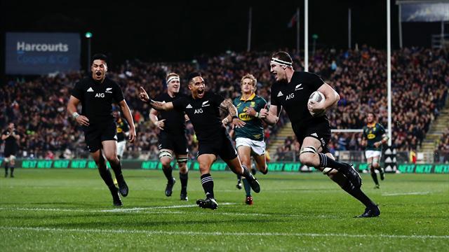 Nuova Zelanda straripante: vittoria più larga di sempre contro il Sudafrica, 57-0!