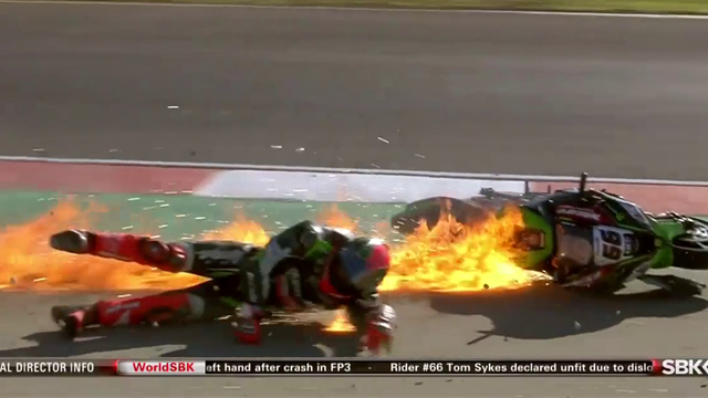 Sykes, une chute tout feu tout flamme Sykes, une chute tout feu tout flamme