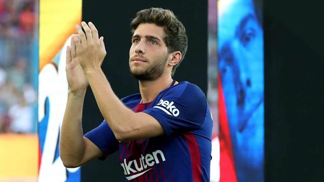 Sergi Roberto por Semedo, única novedad del Barcelona para jugar en Getafe