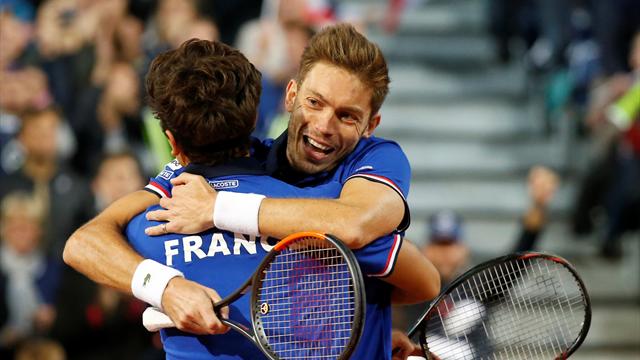 Mahut and Herbert put France ahead in Davis Cup semi-final