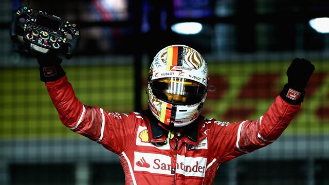 Vettel : "Excusez-moi, c'est l'adrénaline..."