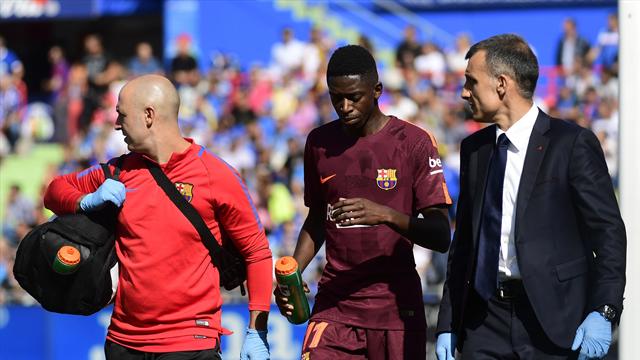 Dembélé sur le flanc