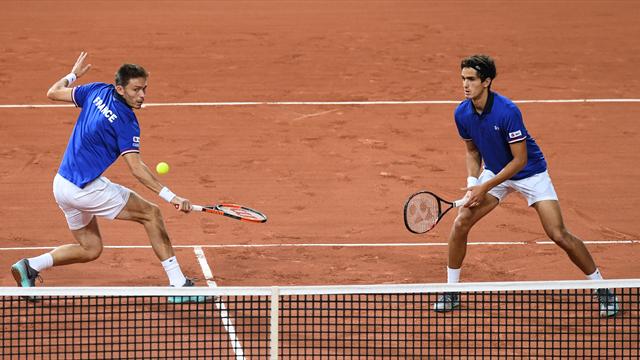 Davis Cup: Frankreich und Australien gehen in Führung