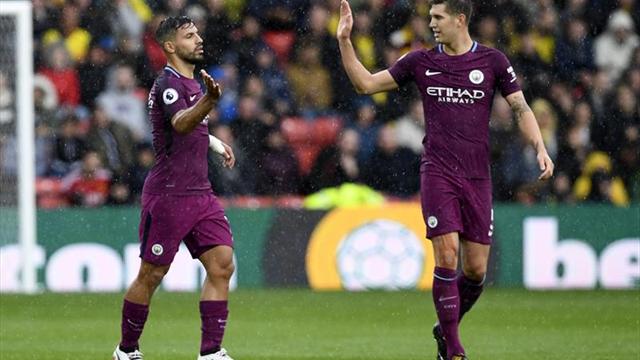 El Manchester City se divierte en Watford (0-6)