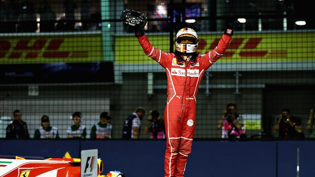 Sebastian Vettel torna in pole! A Singapore brilla la Ferrari davanti a Verstappen